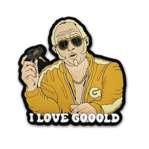 "I LOVE GOOOLD" - AR Gold Trigger Patch